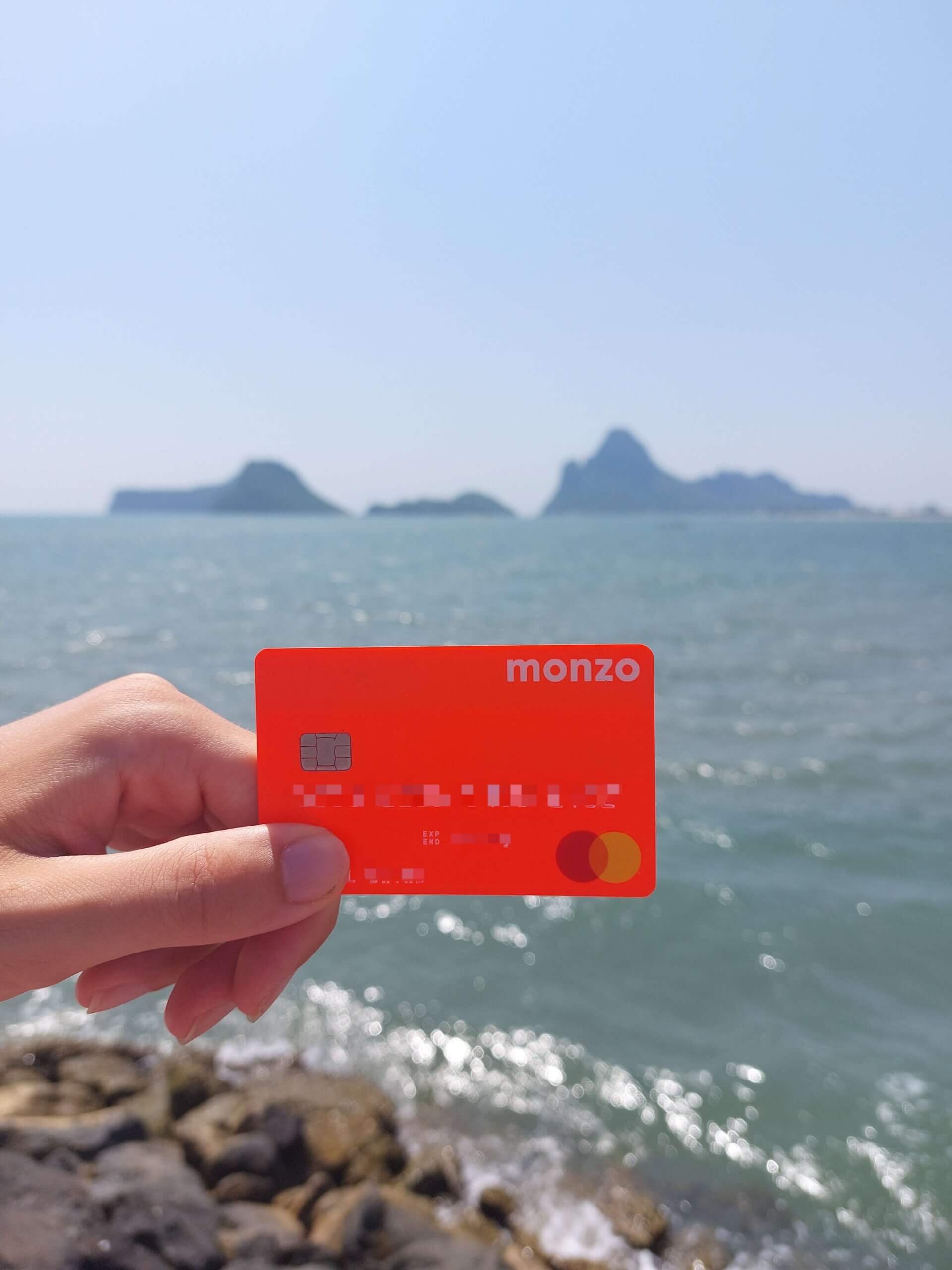 Monzo debit card