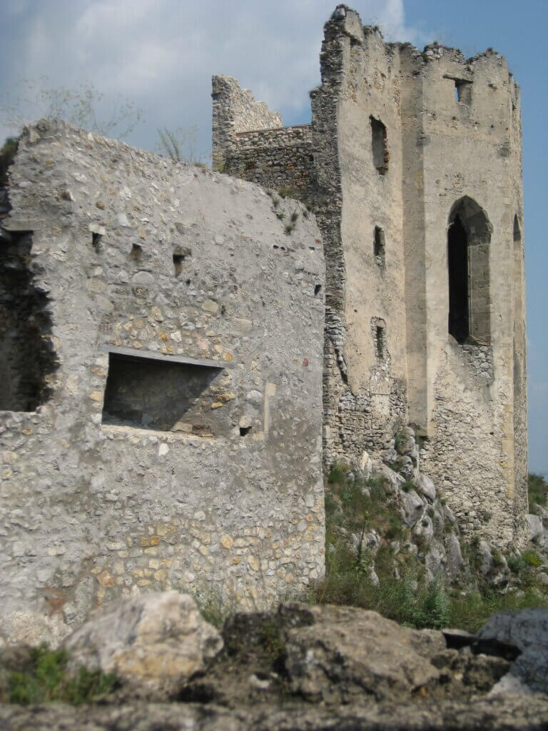 Beckov Castle close up