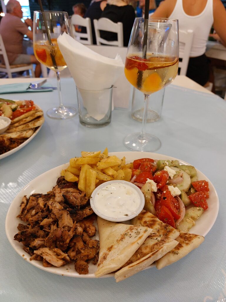 Gyros plate
