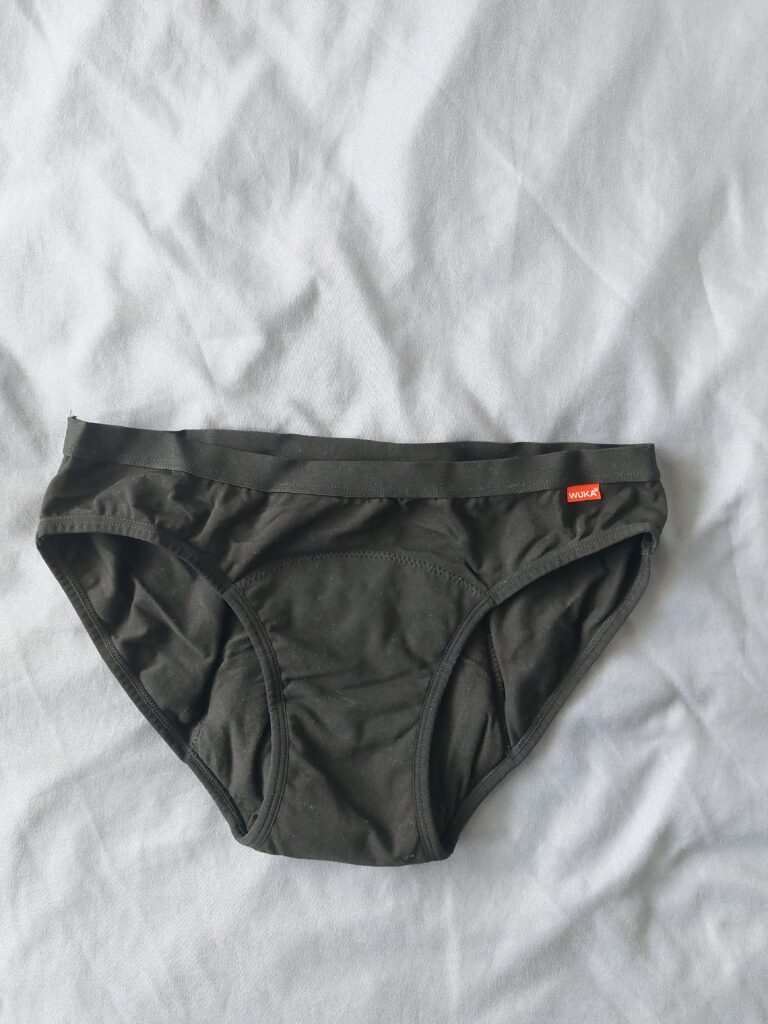 Black pair of period underwear