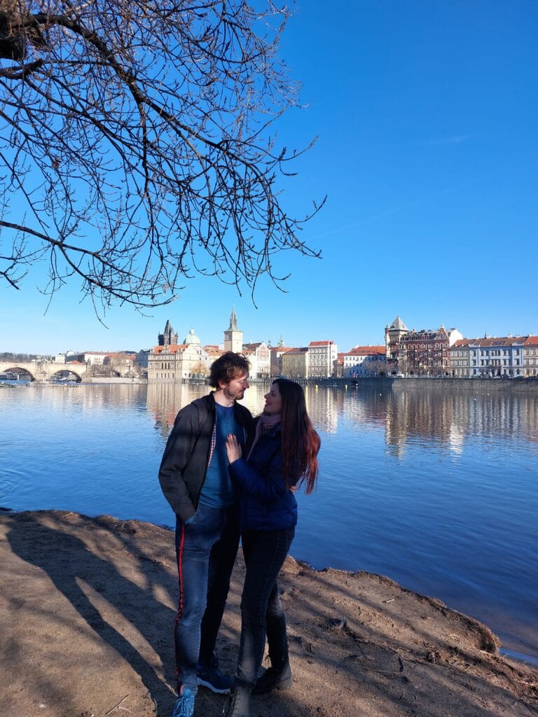 Mirka and Daniel in Prague