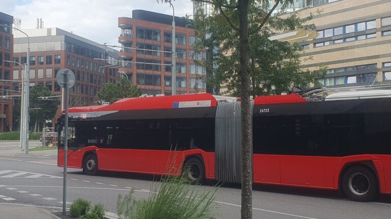 Slovakia Bratislava Bus Landscape Featured