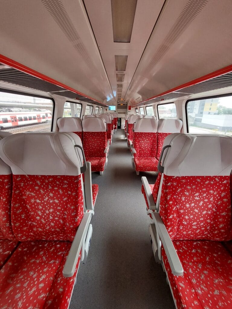 Empty train