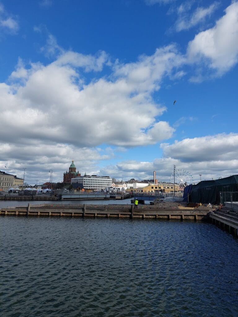 Helsinki and the sea