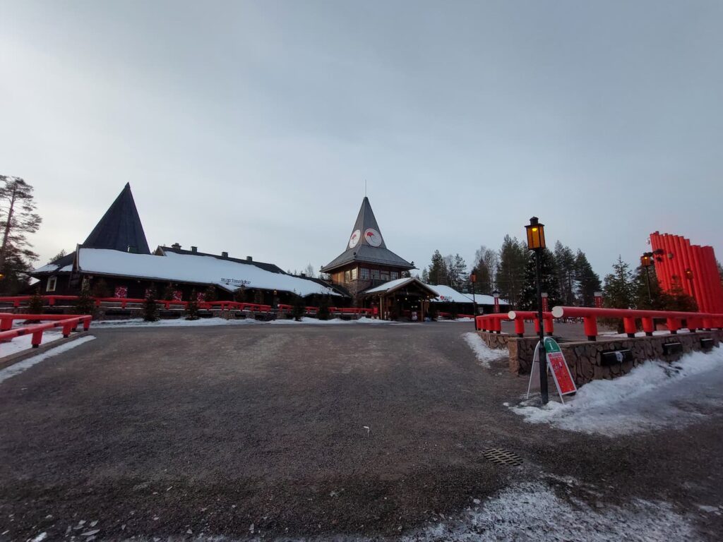 empty Santa Claus Village