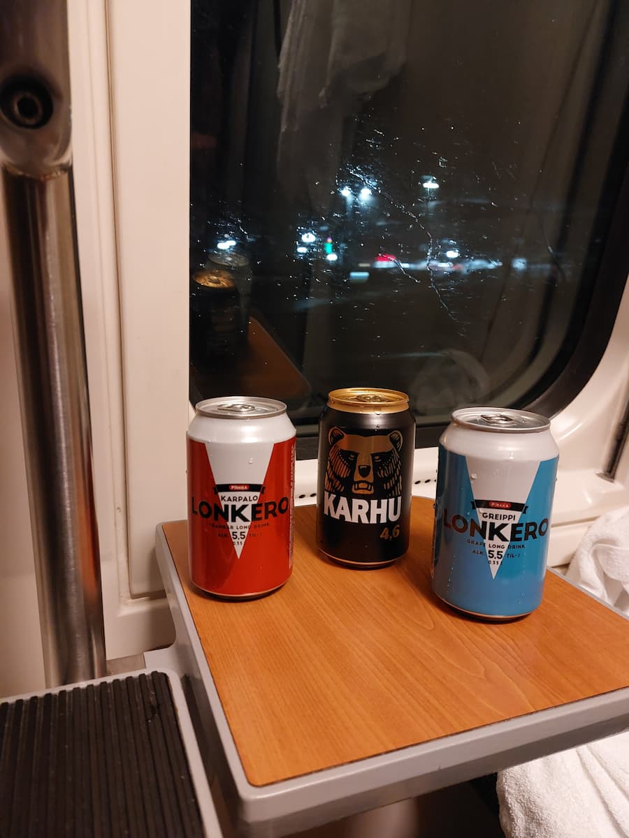 Santa Claus Express Train: The Ultimate Guide 25 Drink cans on a train table