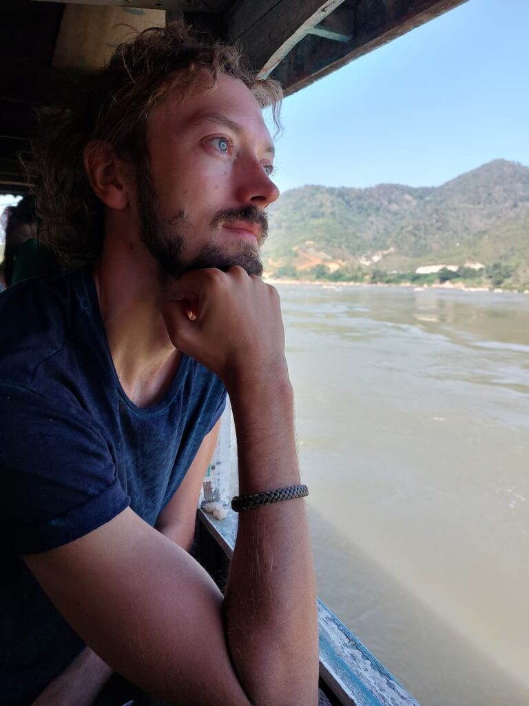 Is Travel Insurance A Waste Of Money? The Scary Truth 1 Daniel on a Thailand to Laos boat, wondering: is travel insurance a waste of money?