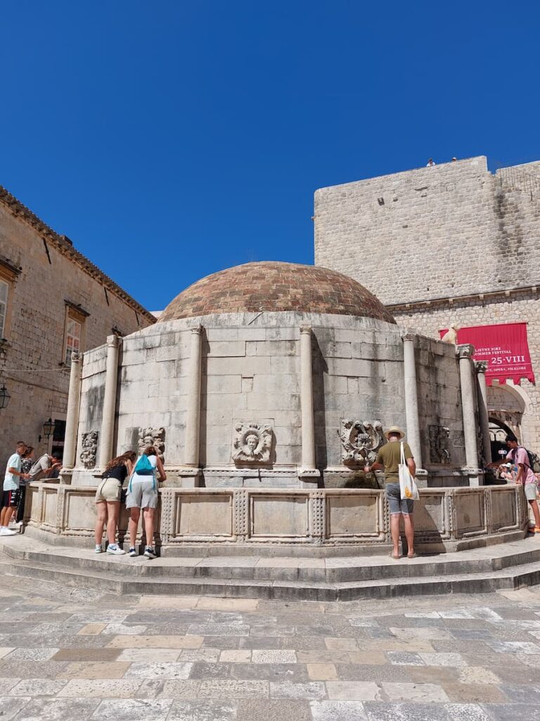 Onofrio's Large Fountain in Dubrovnik