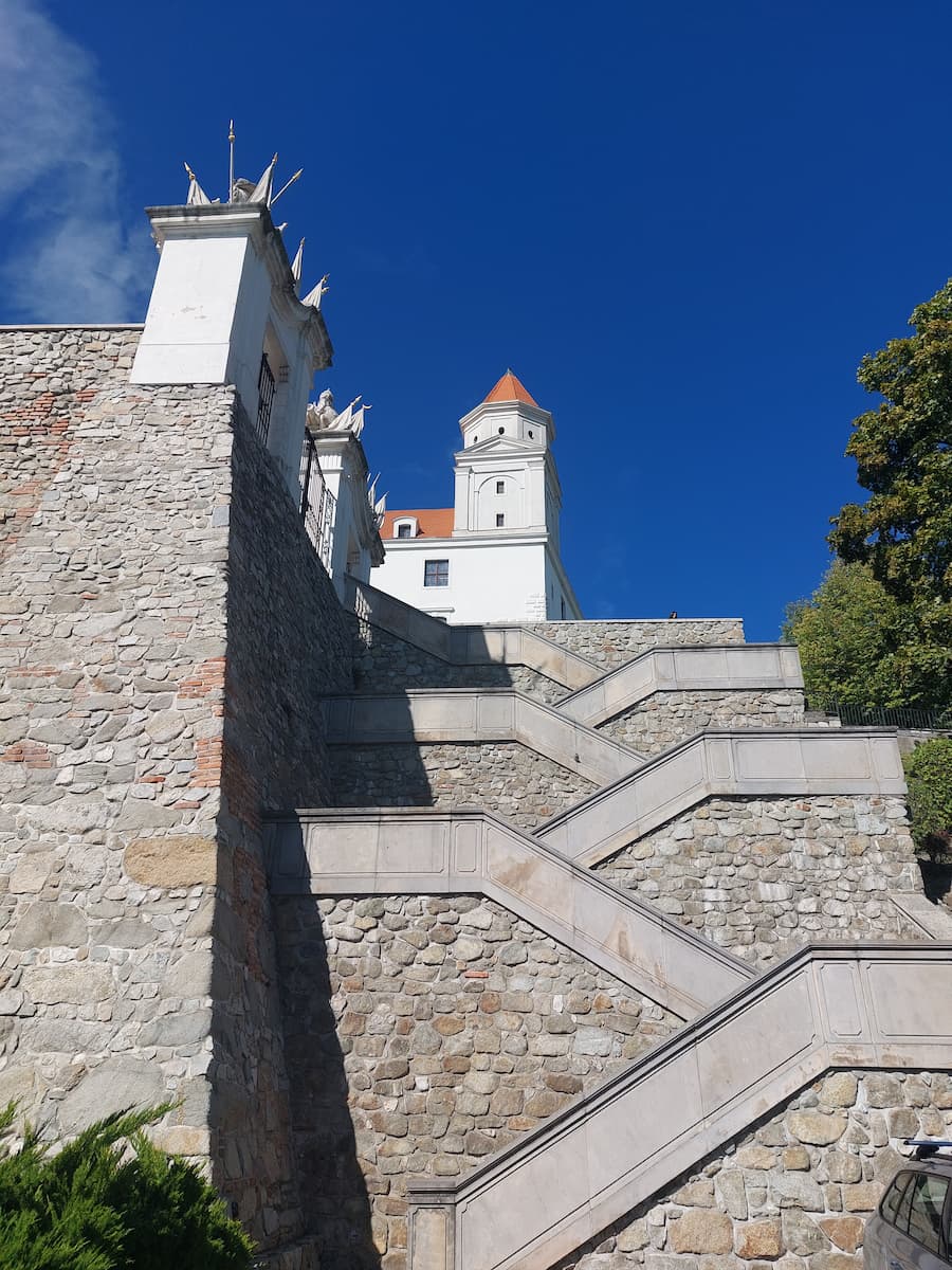 Stairs at Bratislava Castle