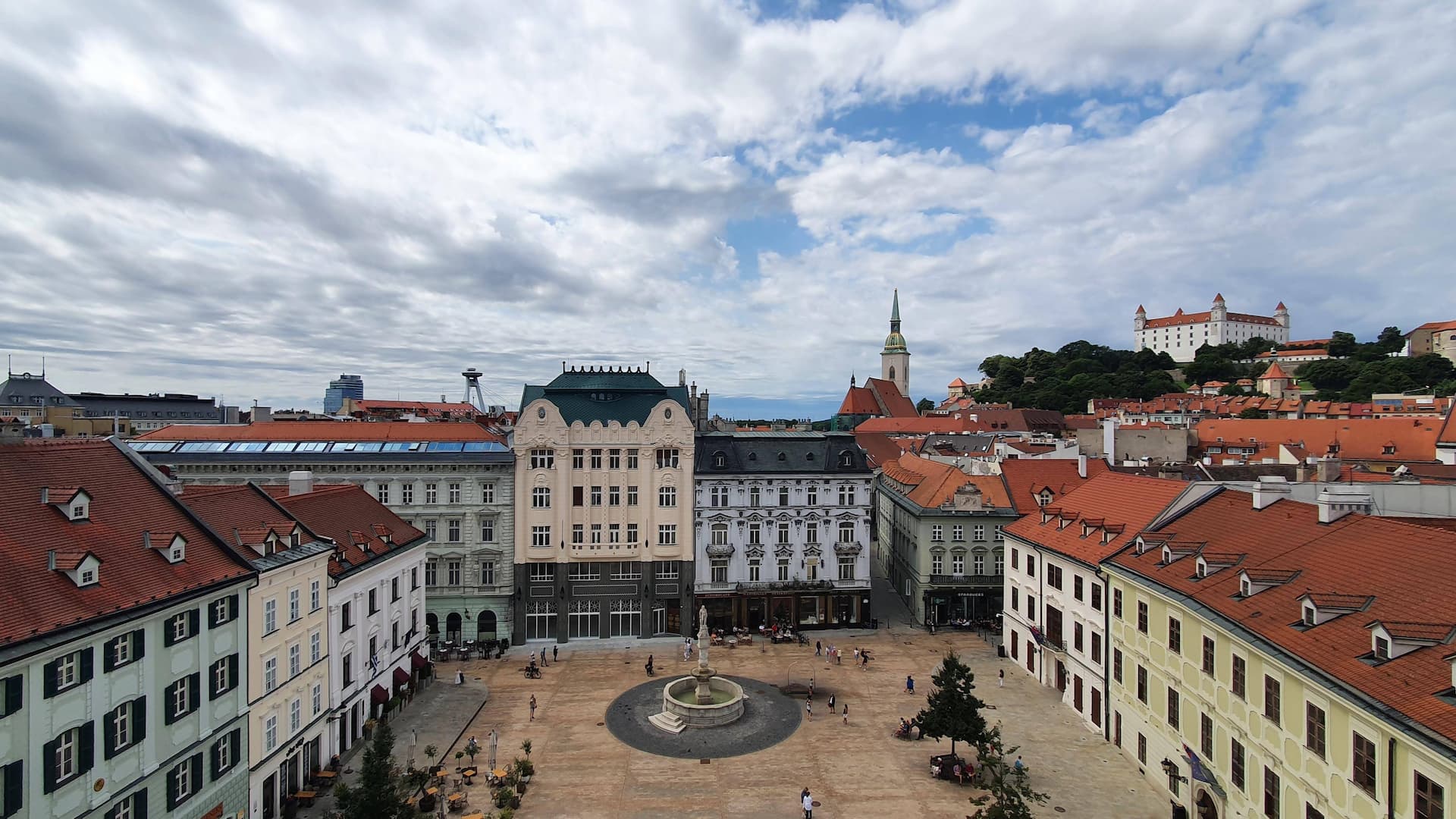 View of Bratislava Old Town