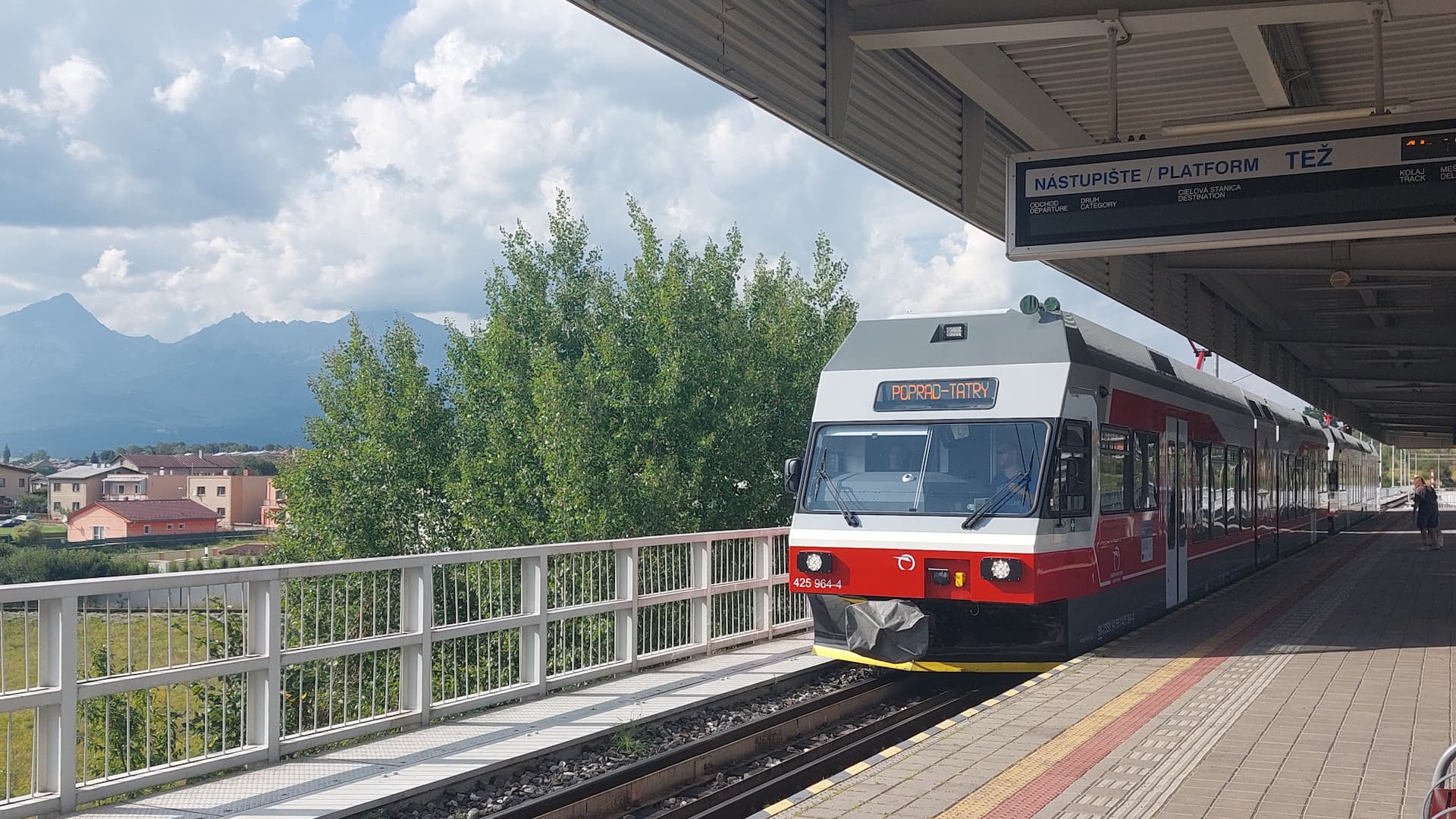 Train in High Tatras, Slovakia