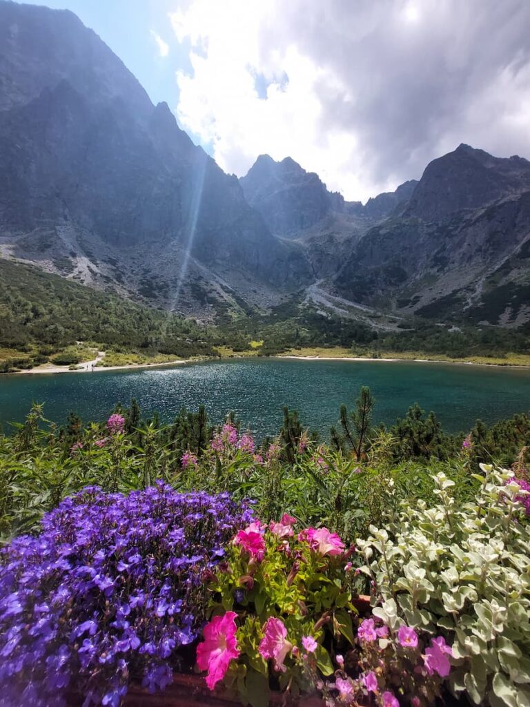 Enchanted…ish: Our Shockingly Bad 4 Star Hotel Stay in Slovakia 5 Mountain lake and mountains in High Tatras, Slovakia