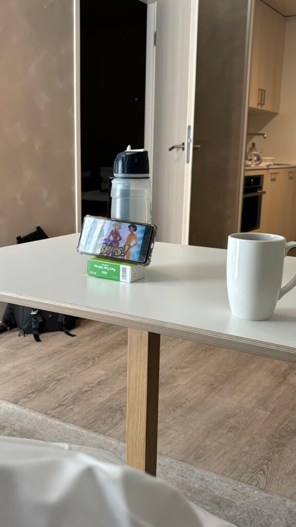 Totally Spies on a phone