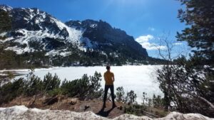 Popradske Pleso during spring