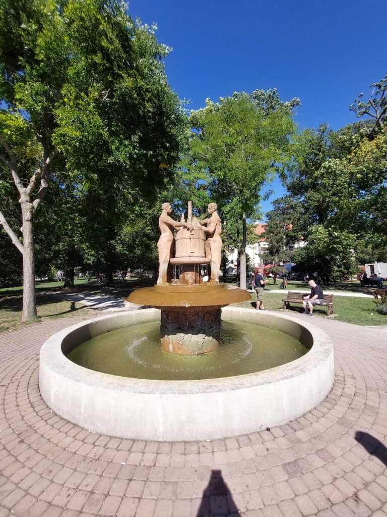 Products Made in Slovakia: 9 Unique Souvenirs Worth Buying 17 Wine making fountain in Pezinok