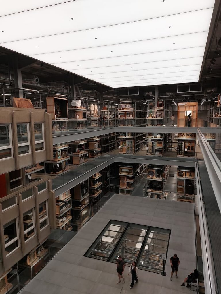 main hall of V&A Storehouse