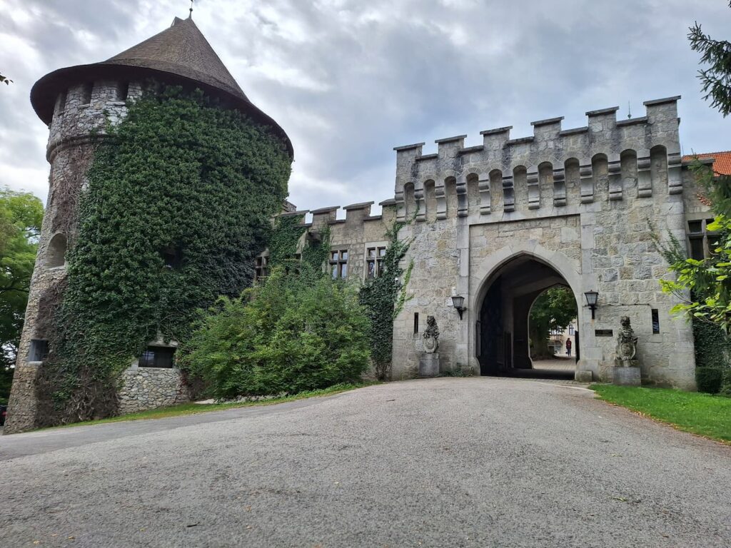 Entrance to Smolenice Castle