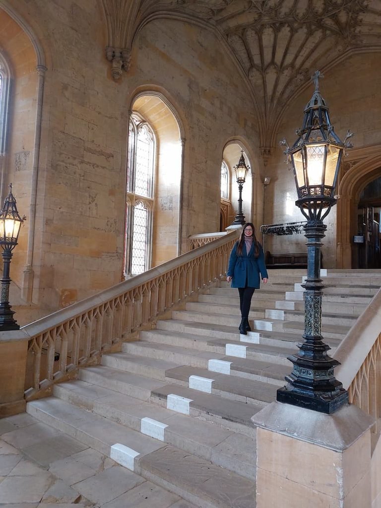 Bodley Staircase in-Christ Church College