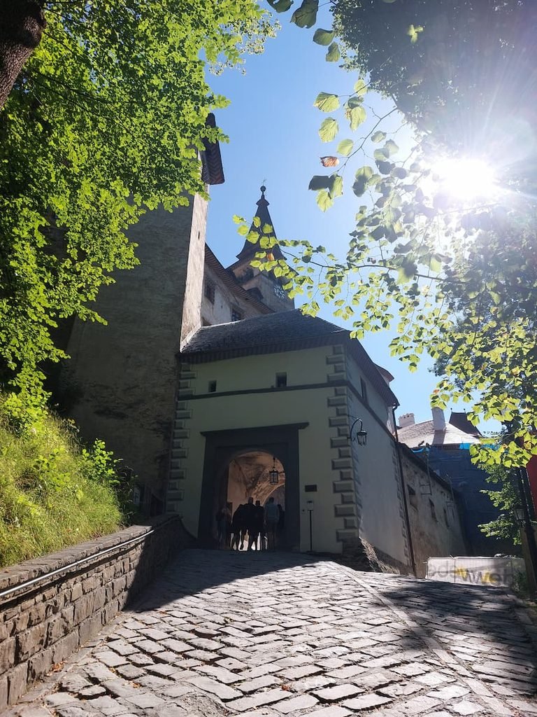 Entrance to Orava Castle